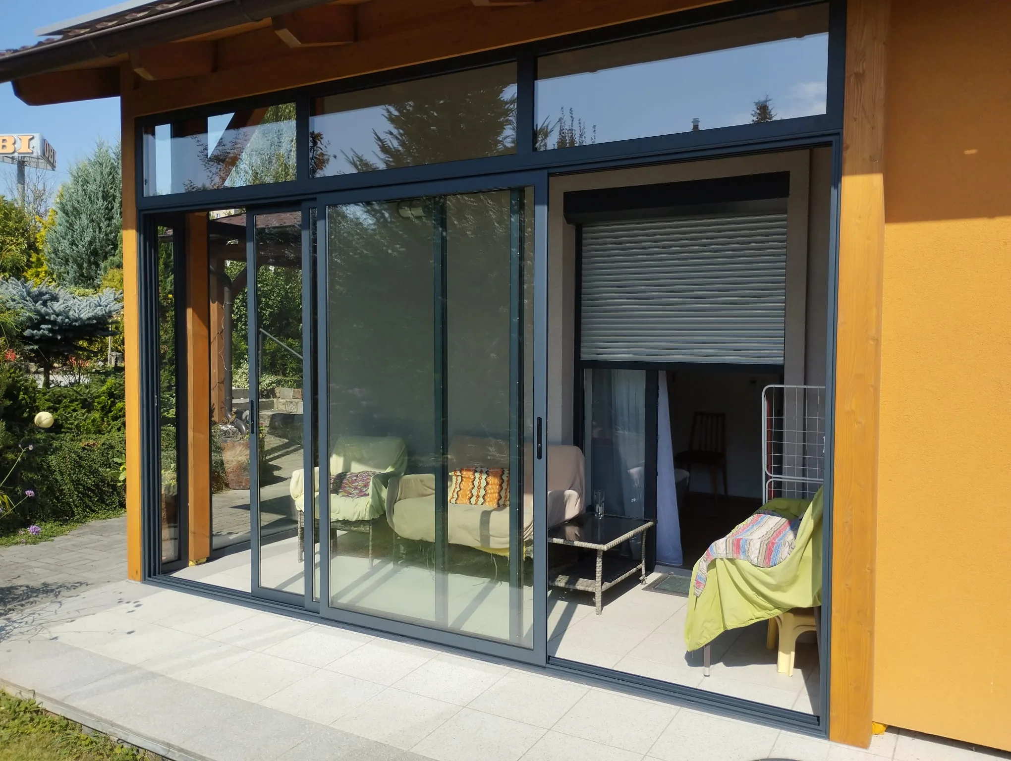 Atypické zasklení – přeměna verandy na zimní zahradu